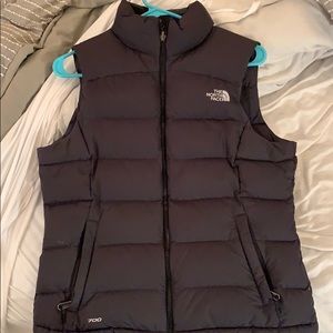 Black North Face Vest